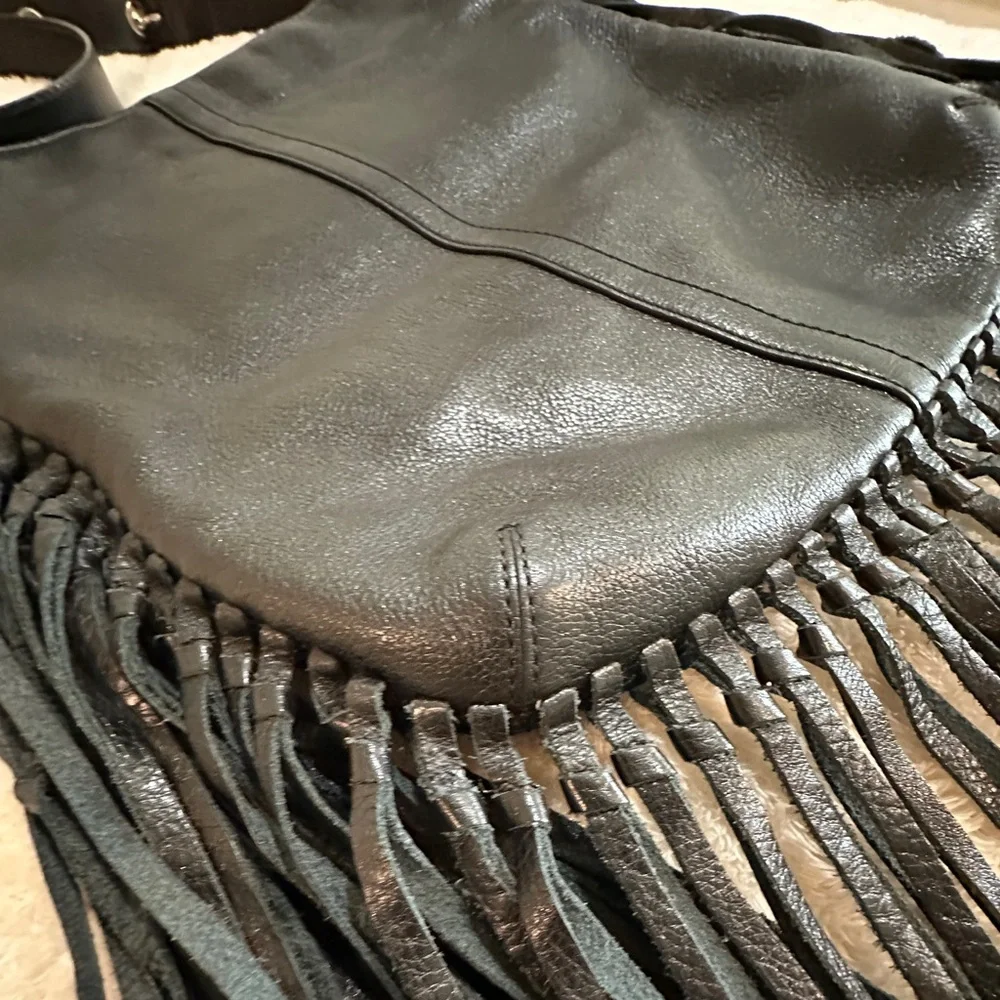 Krystal Simpson x Coach Limited Edition Fringe Leather Bag Boho Vintage - Picture 14 of 16